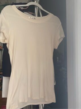 Light Cream Short Sleeve Women's Tee